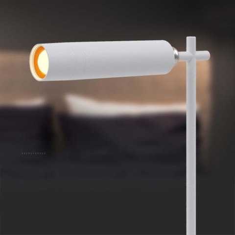 Lampka Biurkowa V-TAC 4w1 37cm Kinkiet Klips Latarka 3W LED Biała VT-7413 4000K 300lm Lampka Biurkowa V-TAC 4w1 37cm Kinkiet Klips Latarka 3W LED Biała VT-7413 4000K 300lm