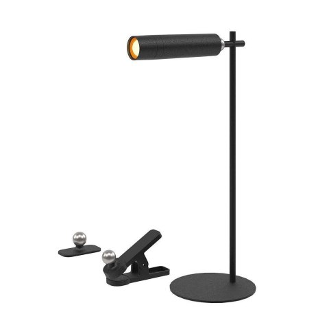 Lampka Biurkowa V-TAC 4w1 37cm Kinkiet Klips Latarka 3W LED Czarna VT-7413 4000K 300lm Lampka Biurkowa V-TAC 4w1 37cm Kinkiet Klips Latarka 3W LED Czarna VT-7413 4000K 300lm