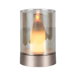 Lampka Nocna Światło Świecy V-TAC 3W LED Ładowanie USB Ściemnianie Złota VT-7564 3000K 110lm