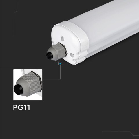 Oprawa Hermetyczna LED V-TAC SAMSUNG CHIP G-SERIES 60cm 18W 120Lm/W VT-6076 6500K 2160lm 3 Lata Gwarancji Oprawa Hermetyczna LED V-TAC SAMSUNG CHIP G-SERIES 60cm 18W 120Lm/W VT-6076 6500K 2160lm 3 Lata Gwarancji