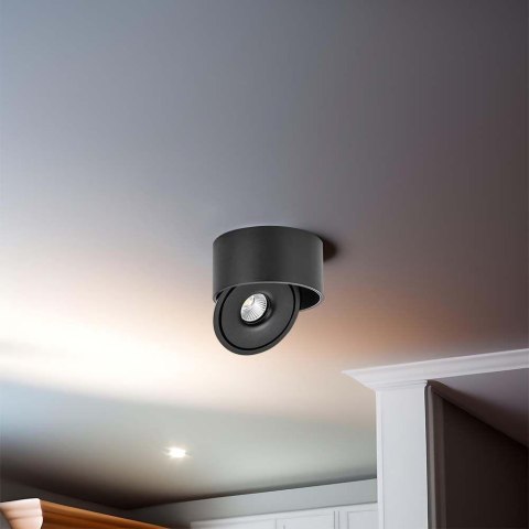 Oprawa Natynkowa Downlight V-TAC 20W Uchylna CRI90 CCT Czarna VT-2825 3000K-4000K-6400K 1408lm Oprawa Natynkowa Downlight V-TAC 20W Uchylna CRI90 CCT Czarna VT-2825 3000K-4000K-6400K 1408lm
