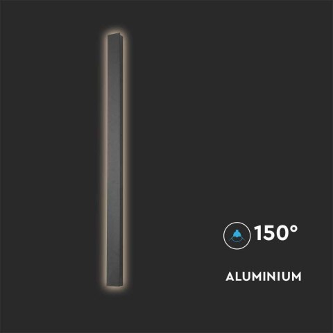 Oprawa Ścienna Elewacyjna LED Linia V-TAC 10W IP65 Czarna 51cm VT-1173 4000K 1300lm Oprawa Ścienna Elewacyjna LED Linia V-TAC 10W IP65 Czarna 51cm VT-1173 4000K 1300lm