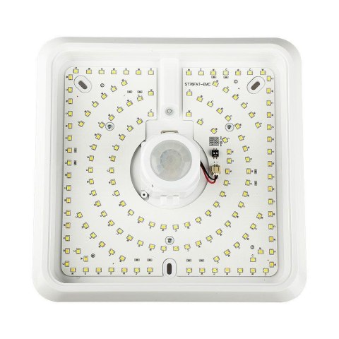 Plafon LED V-TAC SAMSUNG CHIP 12W 29x29cm Czujnik Ruchu CCT Kwadratowy Biały VT-81003 3000K-4000K-6000K 1100lm 5 Lat Gwarancji Plafon LED V-TAC SAMSUNG CHIP 12W 29x29cm Czujnik Ruchu CCT Kwadratowy Biały VT-81003 3000K-4000K-6000K 1100lm 5 Lat Gwarancji