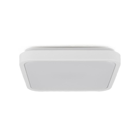 Plafon V-TAC 18W LED Kwadrat 30x30cm Natynkowy Pilot Czujnik Ruchu IP44 Biały VT-8618S 4000K 1830lm Plafon V-TAC 18W LED Kwadrat 30x30cm Natynkowy Pilot Czujnik Ruchu IP44 Biały VT-8618S 4000K 1830lm