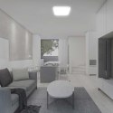 Plafon V-TAC 18W LED Kwadrat 30x30cm Natynkowy Pilot Czujnik Ruchu IP44 Biały VT-8618S 4000K 1830lm