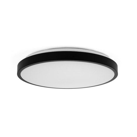 Plafon V-TAC 18W LED Okrągły 25cm Natynkowy IP44 Czarny VT-8618B 4000K 1830lm Plafon V-TAC 18W LED Okrągły 25cm Natynkowy IP44 Czarny VT-8618B 4000K 1830lm