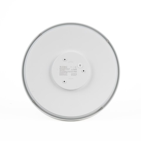 Plafon V-TAC 24W LED Okrągły 35cm Natynkowy Pilot Czujnik Ruchu IP44 Biały VT-8624S 6500K 2500lm Plafon V-TAC 24W LED Okrągły 35cm Natynkowy Pilot Czujnik Ruchu IP44 Biały VT-8624S 6500K 2500lm