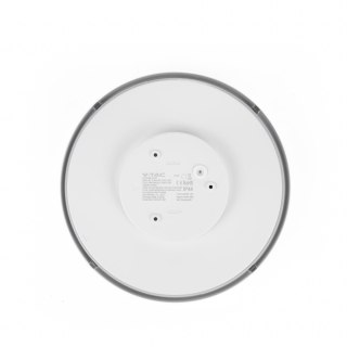 Plafon V-TAC 36W LED Okrągły 35cm Natynkowy IP44 Biały VT-8630 6500K 3820lm