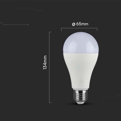 Żarówka LED V-TAC SAMSUNG CHIP 17W E27 A65 VT-21017 6500K 1710lm Żarówka LED V-TAC SAMSUNG CHIP 17W E27 A65 VT-21017 6500K 1710lm