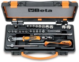 ZESTAW NASADEK 1/4' + AKCESORIA 28SZT BETA