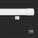 Oprawa V-TAC 40W LED Liniowa Natynkowa SAMSUNG CHIP 120cm 120Lm/W CCT Zmiana Barwy VT-8340CCT 3000K-6500K 4800lm 3 Lata Gwarancj