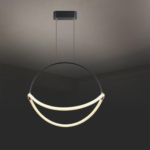 Oprawa Zwieszana V-TAC 16W LED 50cm Czarna VT-10125 3000K 1920lm Oprawa Zwieszana V-TAC 16W LED 50cm Czarna VT-10125 3000K 1920lm