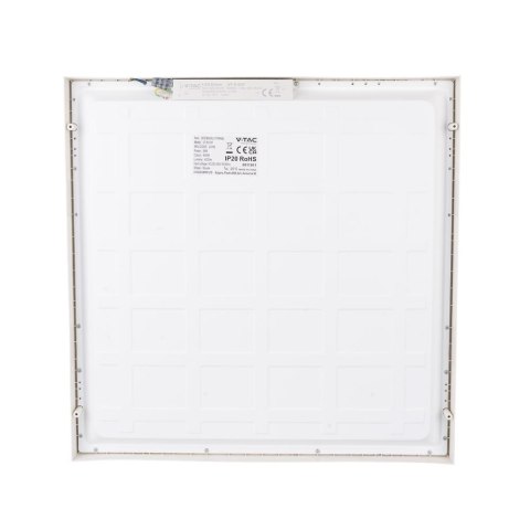 Panel LED V-TAC 36W 600x600 LED Backlight 33mm 120Lm/W 3w1 Natynkowy/Podtynkowy VT-61037 4000K 4320lm Panel LED V-TAC 36W 600x600 LED Backlight 33mm 120Lm/W 3w1 Natynkowy/Podtynkowy VT-61037 4000K 4320lm