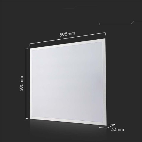 Panel LED V-TAC 36W 600x600 LED SAMSUNG CHIP Backlight 33mm 120Lm/W VT-61036 6500K 4320lm 5 Lat Gwarancji Panel LED V-TAC 36W 600x600 LED SAMSUNG CHIP Backlight 33mm 120Lm/W VT-61036 6500K 4320lm 5 Lat Gwarancji