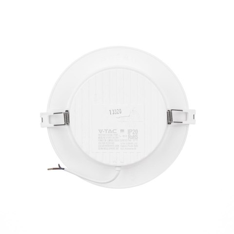 Panel Wpuszczany V-TAC 12W LED SAMSUNG CHIP Okrągły 170x28mm VT-61012RD-S 3000K 1200lm 5 Lat Gwarancji