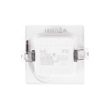 Panel Wpuszczany V-TAC 3W LED SAMSUNG CHIP Kwadrat 90x90mm VT-61003SQ-S 6500K 330lm