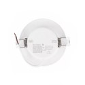 Panel Wpuszczany V-TAC 3W LED SAMSUNG CHIP Okrągły 90x28mm VT-61003RD-S 4000K 330lm 5 Lat Gwarancji