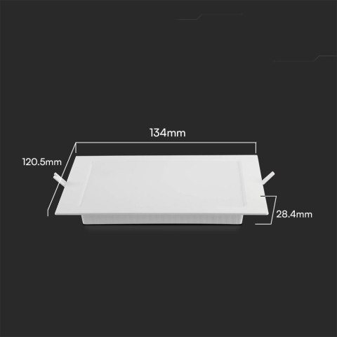 Panel Wpuszczany V-TAC 6W LED SAMSUNG CHIP Kwadrat 120x120mm VT-61006SQ-S 3000K 660lm Panel Wpuszczany V-TAC 6W LED SAMSUNG CHIP Kwadrat 120x120mm VT-61006SQ-S 3000K 660lm