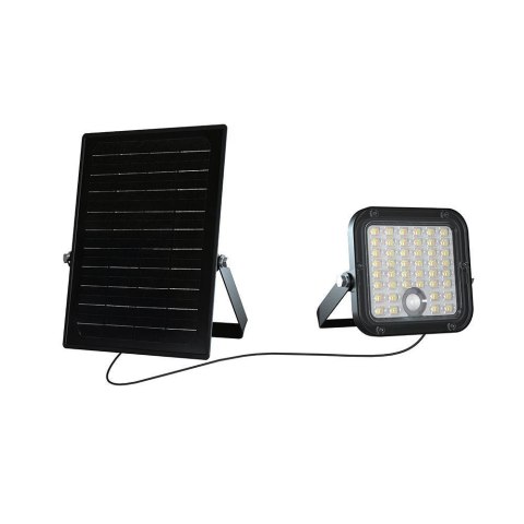 Projektor LED Solarny V-TAC 10W Pilot, AUTO, Timer, Czujnik Ruchu, IP65, CCT VT-411CCT 4000K+6000K 1500lm Projektor LED Solarny V-TAC 10W Pilot, AUTO, Timer, Czujnik Ruchu, IP65, CCT VT-411CCT 4000K+6000K 1500lm