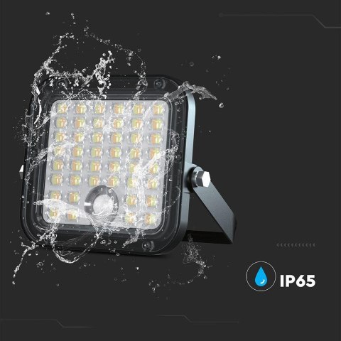 Projektor LED Solarny V-TAC 10W Pilot, AUTO, Timer, Czujnik Ruchu, IP65, CCT VT-411CCT 4000K+6000K 1500lm Projektor LED Solarny V-TAC 10W Pilot, AUTO, Timer, Czujnik Ruchu, IP65, CCT VT-411CCT 4000K+6000K 1500lm