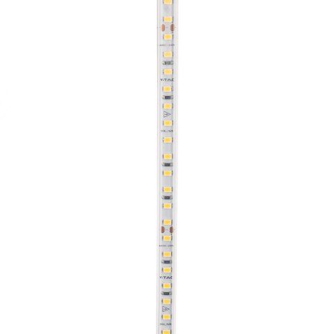 Taśma LED 230V V-TAC RĘKAW IP65 120LED/m 10,5W/m Rolka 50mb VT-2835 121-50M 4000K 1000lm Taśma LED 230V V-TAC RĘKAW IP65 120LED/m 10,5W/m Rolka 50mb VT-2835 121-50M 4000K 1000lm