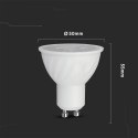 Żarówka LED V-TAC SAMSUNG CHIP 6W GU10 110st VT-247 4000K 445lm