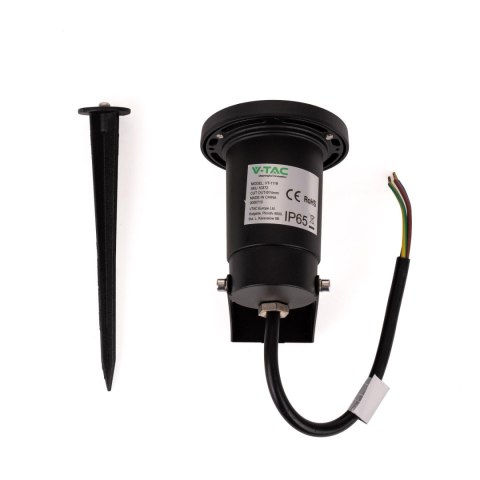 Oprawa Gruntowa Ogrodowa Wbijana Aluminium GU10 Czarna IP65 V-TAC VT-1119 3 Lata Gwarancji Oprawa Gruntowa Ogrodowa Wbijana Aluminium GU10 Czarna IP65 V-TAC VT-1119 3 Lata Gwarancji