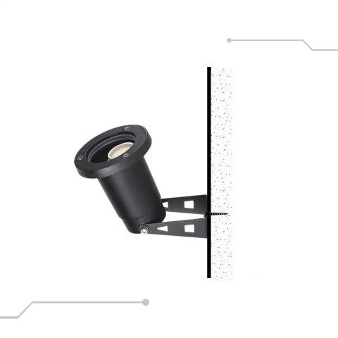 Oprawa Gruntowa Ogrodowa Wbijana Aluminium GU10 Czarna IP65 V-TAC VT-1119 3 Lata Gwarancji Oprawa Gruntowa Ogrodowa Wbijana Aluminium GU10 Czarna IP65 V-TAC VT-1119 3 Lata Gwarancji