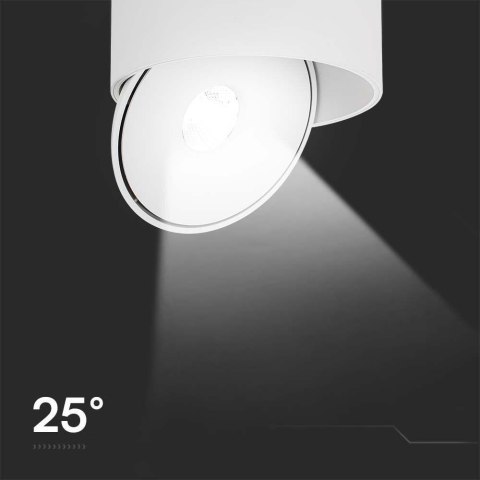 Oprawa Natynkowa Downlight V-TAC 28W Uchylna CRI90 CCT Biała VT-2833 3000K-4000K-6400K 2500lm Oprawa Natynkowa Downlight V-TAC 28W Uchylna CRI90 CCT Biała VT-2833 3000K-4000K-6400K 2500lm