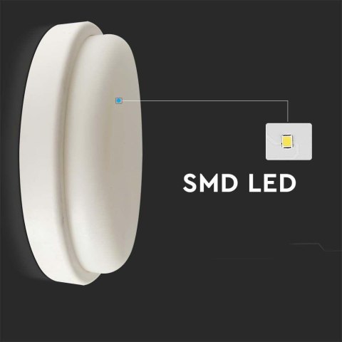 Plafon V-TAC 12W LED Okrągły 151x38mm IP54 VT-8095 4000K 1160lm Plafon V-TAC 12W LED Okrągły 151x38mm IP54 VT-8095 4000K 1160lm
