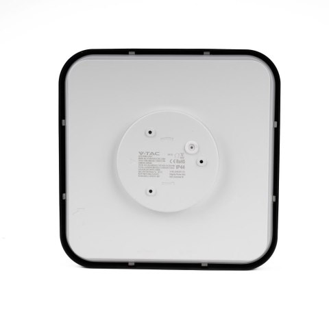 Plafon V-TAC 48W LED Kwadrat 42x42cm Natynkowy IP44 Czarny VT-8630B 4000K 5160lm Plafon V-TAC 48W LED Kwadrat 42x42cm Natynkowy IP44 Czarny VT-8630B 4000K 5160lm