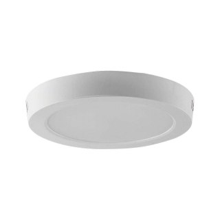 Panel Natynkowy V-TAC 18W LED SAMSUNG CHIP Okrągły 215x30mm VT-60018RD-S 6500K 1980lm 5 Lat Gwarancji