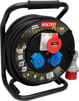 PRZEDŁUŻACZ HEAVY DUTY 20M H07RN-F 5*1,5MM 2X16A, 1X16A/5P VOLTEO