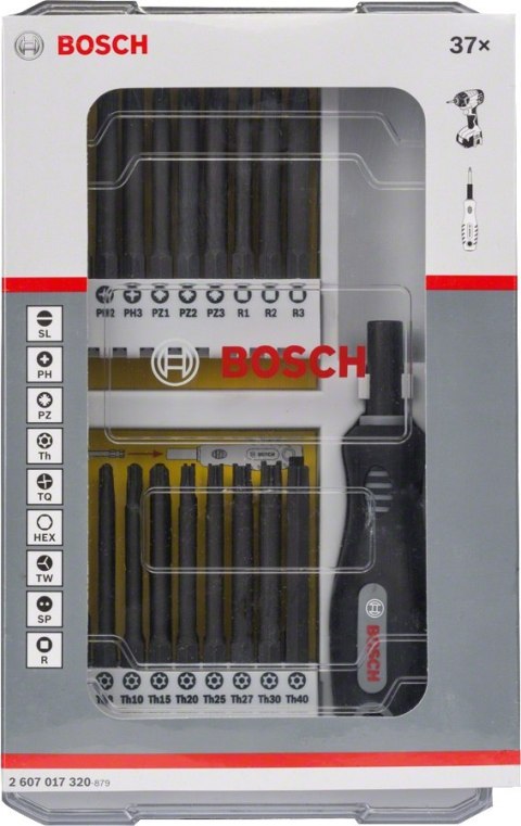 ZESTAW BITÓW 37 SZT. BOSCH ZESTAW BITÓW 37 SZT. BOSCH