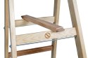 DRABINA DREWNIANA BRAKET PREMIUM 2X10 SZCZEBLI 299CM BRAKET
