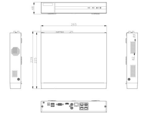 Rejestrator 4w1 Hilook by Hikvision 8 kanałowy DVR-8CH-5MP Rejestrator 4w1 Hilook by Hikvision 8 kanałowy DVR-8CH-5MP