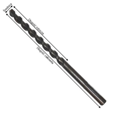 WIERTŁO ECONOMY SDS-MAX 40*570/450MM MAKITA WIERTŁO ECONOMY SDS-MAX 40*570/450MM MAKITA