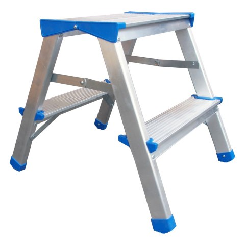 DRABINA, STOŁEK ALUMINIOWY ROZKŁADANY 44CM 1 STOPIEŃ+PODEST BRAKET DRABINA, STOŁEK ALUMINIOWY ROZKŁADANY 44CM 1 STOPIEŃ+PODEST BRAKET