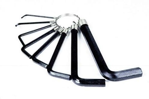 KLUCZE IMBUSOWE KOMPLET 10 SZTUK 2 - 10MM TOYA KLUCZE IMBUSOWE KOMPLET 10 SZTUK 2 - 10MM TOYA