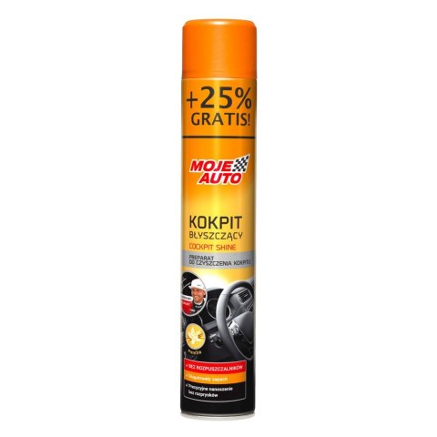 KOKPIT BŁYSZCZĄCY 600ML WANILIOWY MOJE AUTO KOKPIT BŁYSZCZĄCY 600ML WANILIOWY MOJE AUTO