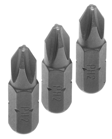 KOŃCÓWKA, BIT UCHWYT 6-KĄT 1/4 3 SZTUKI PH2/25MM STANLEY KOŃCÓWKA, BIT UCHWYT 6-KĄT 1/4 3 SZTUKI PH2/25MM STANLEY