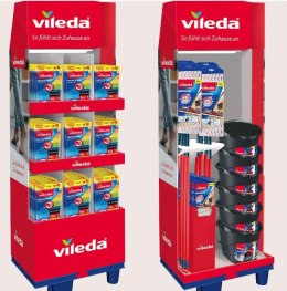 STAND VILEDA ZESTAW MOPY SUPER MOCIO VILEDA