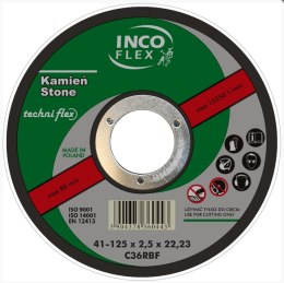 TARCZA PŁASKA 98C T1A 125*3.2*22 TECHNIFLEX