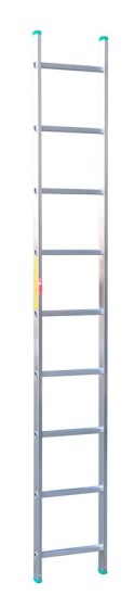 DRABINA ALUMINIOWA OPIERALNA 252CM 9 SZCZEBLI DRABEX