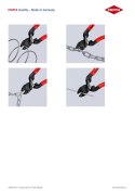 KOMPAKTOWE SZCZYPCE TNĄCE PRZEGUBOWE COBOLT 160MM KNIPEX