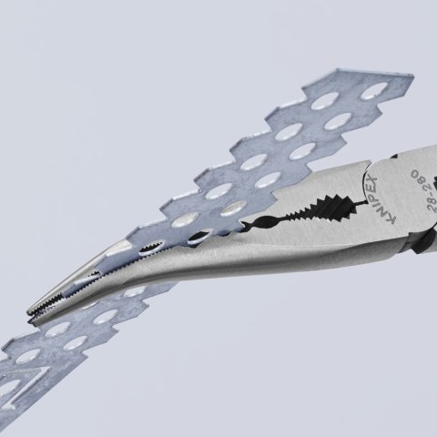 SZCZYPCE PŁASKIE MONTAŻOWE Z PROFILEM POPRZECZNYM WYG.280MM KNIPEX SZCZYPCE PŁASKIE MONTAŻOWE Z PROFILEM POPRZECZNYM WYG.280MM KNIPEX