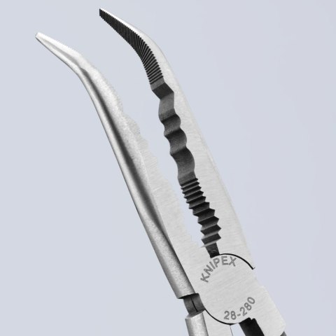 SZCZYPCE PŁASKIE MONTAŻOWE Z PROFILEM POPRZECZNYM WYG.280MM KNIPEX SZCZYPCE PŁASKIE MONTAŻOWE Z PROFILEM POPRZECZNYM WYG.280MM KNIPEX