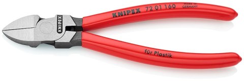 SZCZYPCE TNĄCE BOCZNE DO TWORZYWA SZTUCZNEGO 160MM KNIPEX SZCZYPCE TNĄCE BOCZNE DO TWORZYWA SZTUCZNEGO 160MM KNIPEX